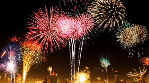 Campbell Park Fireworks 2022